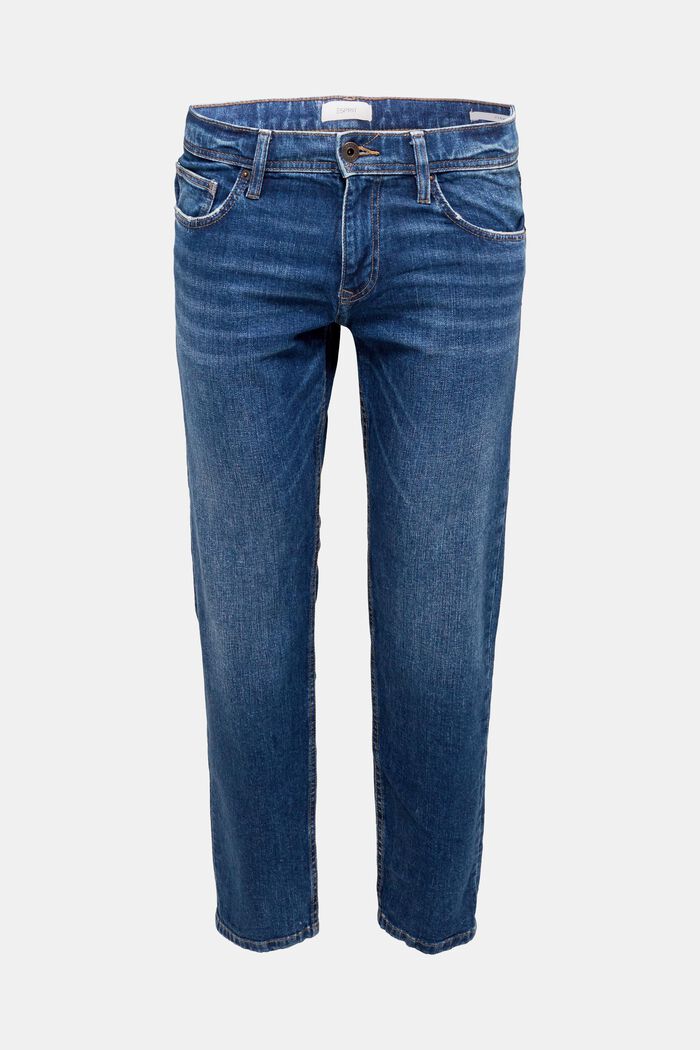 Stretch jeans containing organic cotton, BLUE MEDIUM WASHED, detail image number 2