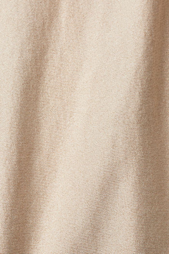 Sparkling jumper, LENZING™ ECOVERO™, DUSTY NUDE, detail image number 5