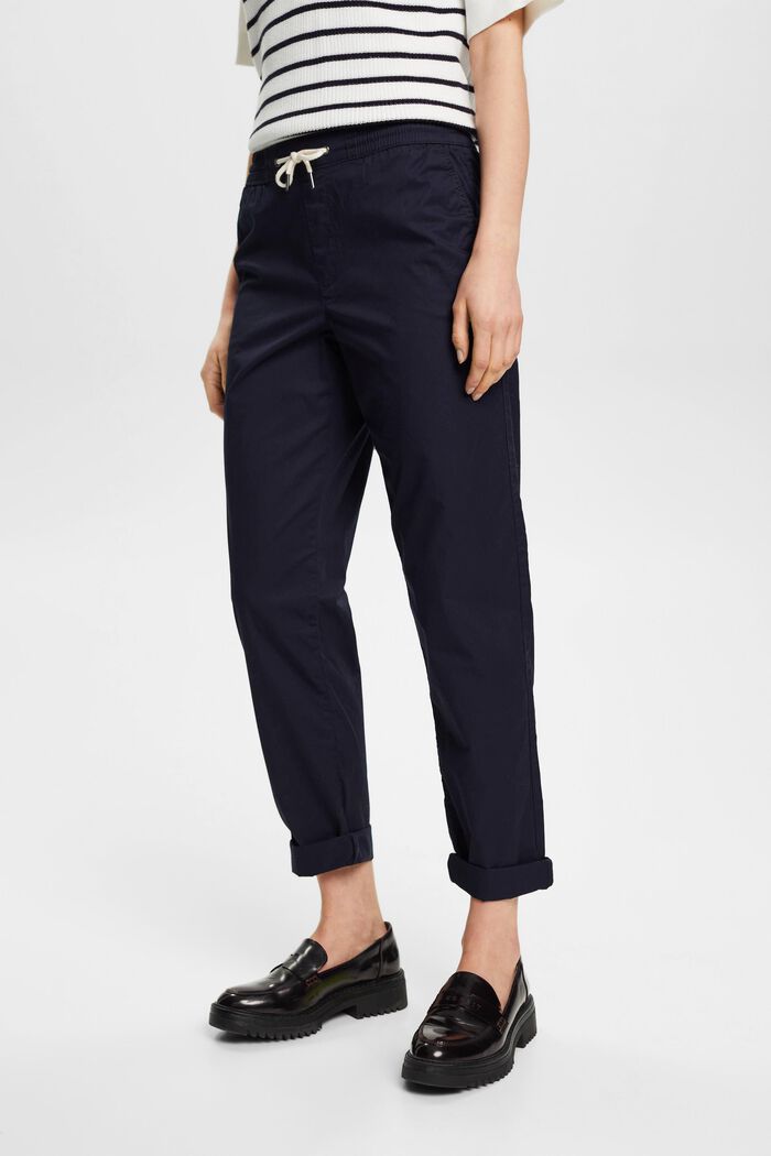 Jogging trousers, NAVY, detail image number 0