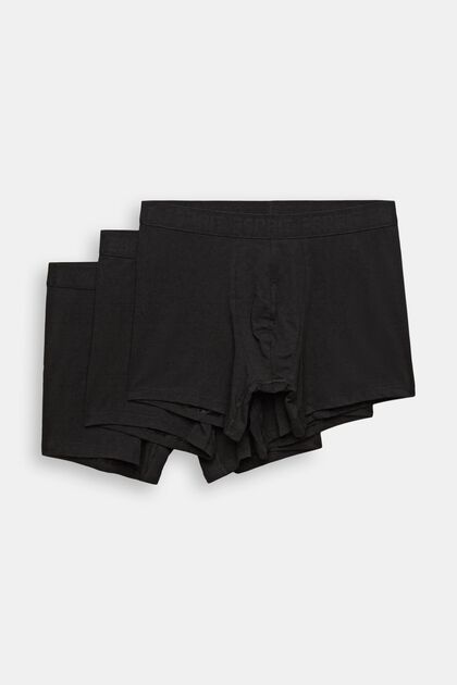 Multi-pack long cotton stretch men's shorts