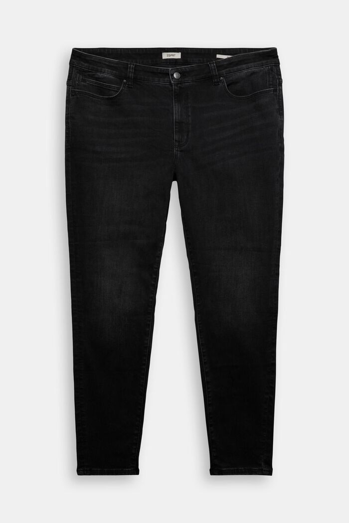 Stretch jeans, BLACK MEDIUM WASHED, detail image number 1