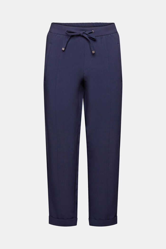 Jogger style trousers, NAVY, detail image number 6