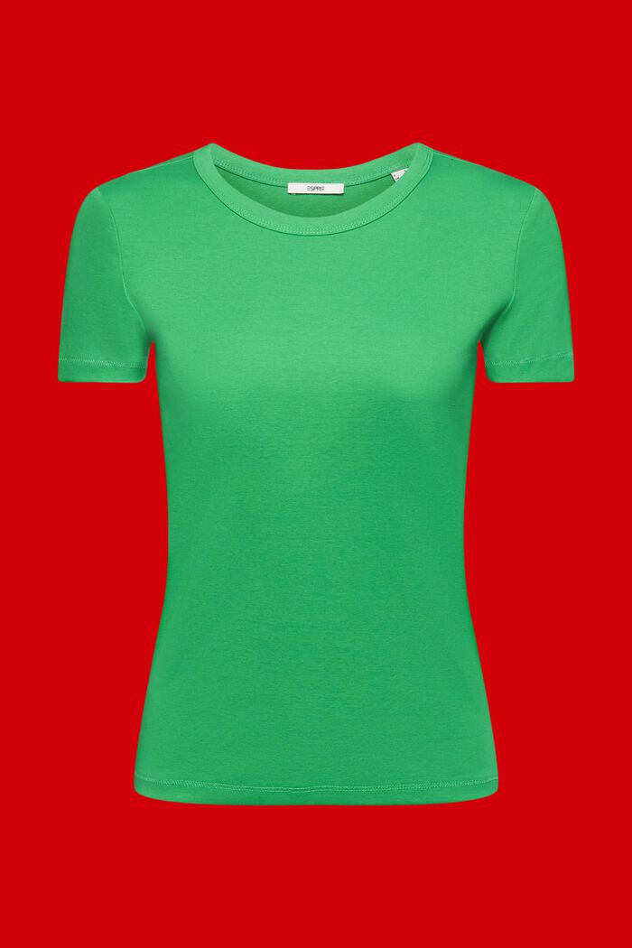 Cotton t-shirt, GREEN, detail image number 6