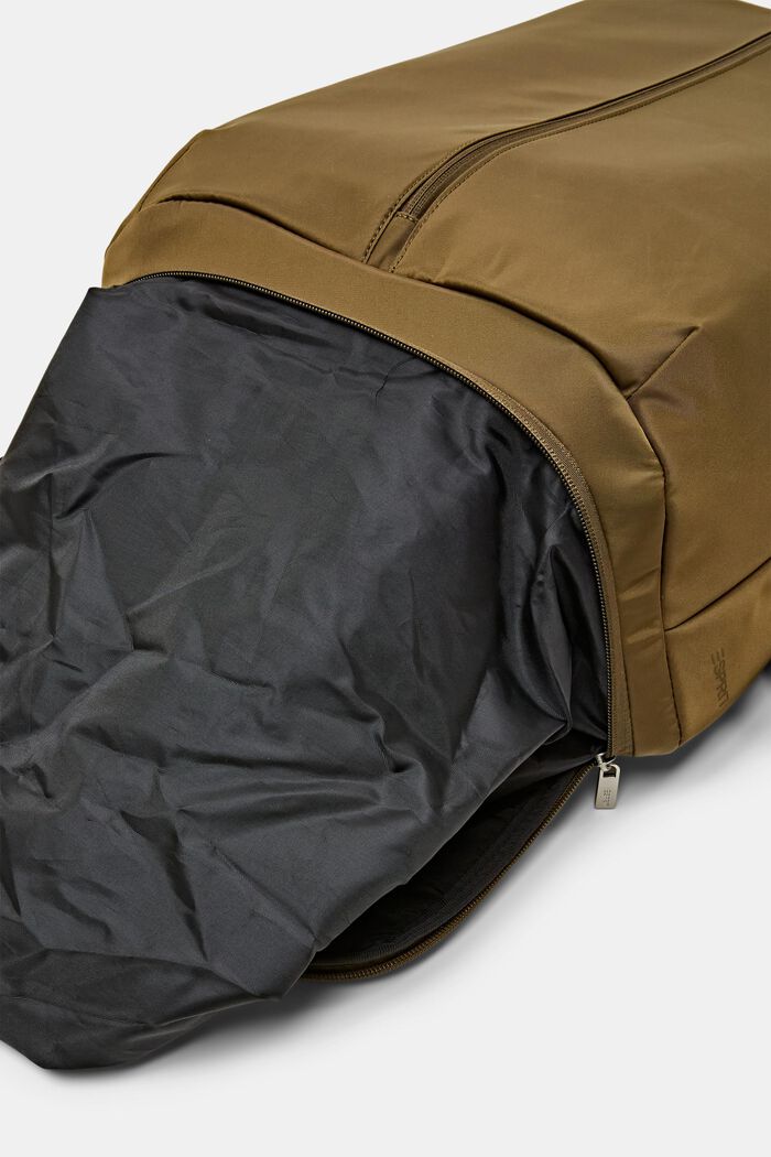 Zipped Duffel Backpack, LIGHT KHAKI, detail image number 1