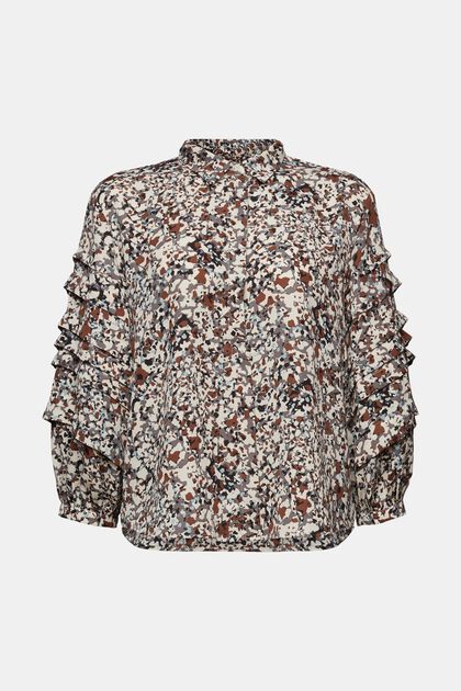 Recycled: patterned blouse