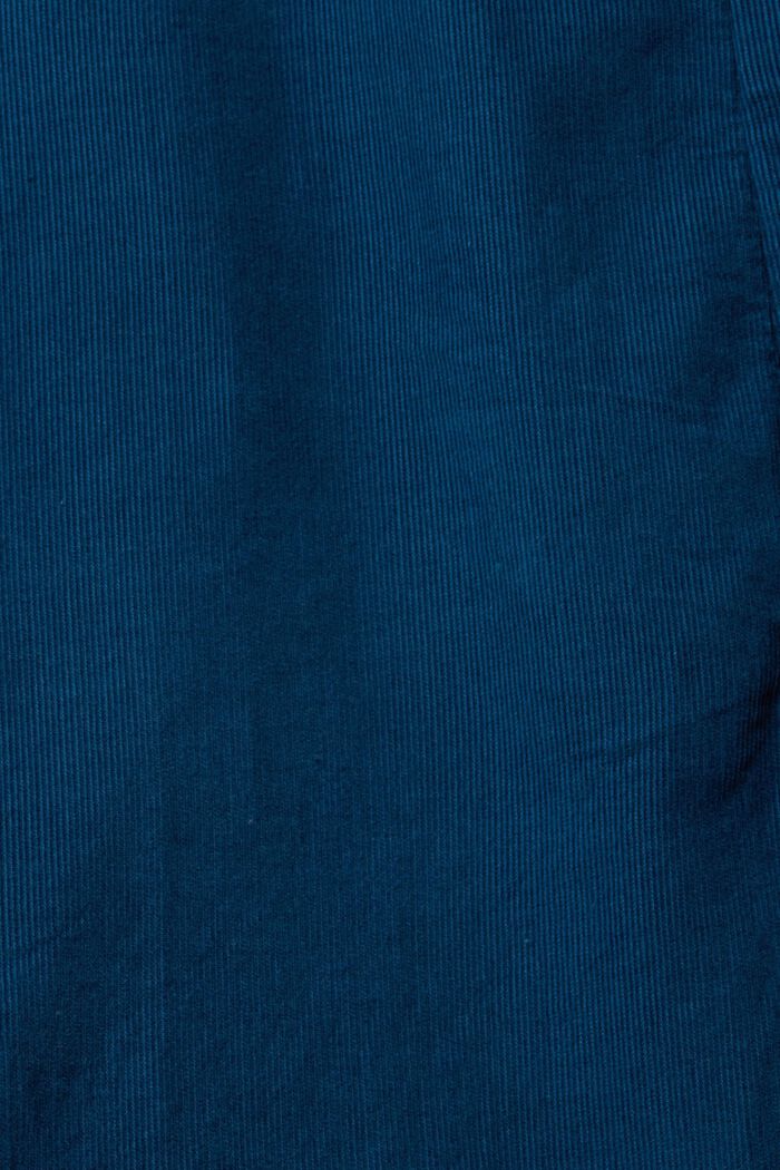 Corduroy midi dress, PETROL BLUE, detail image number 4