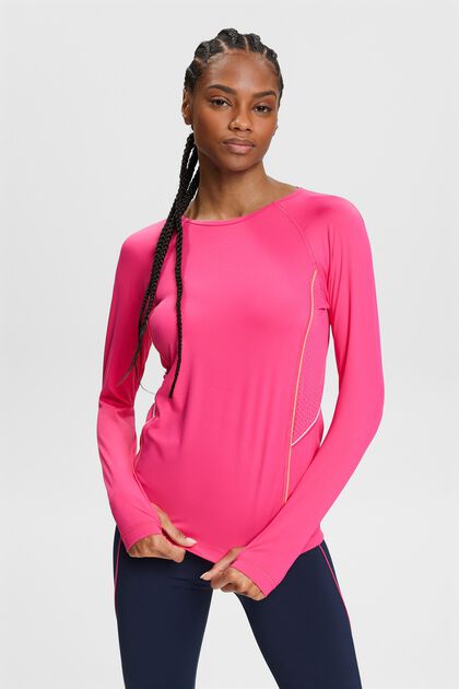 Pink Womens Long Sleeve Tops & T-Shirts
