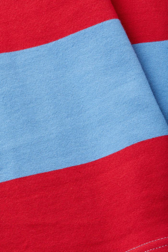 Striped rugby polo, LIGHT BLUE LAVENDER, detail image number 6