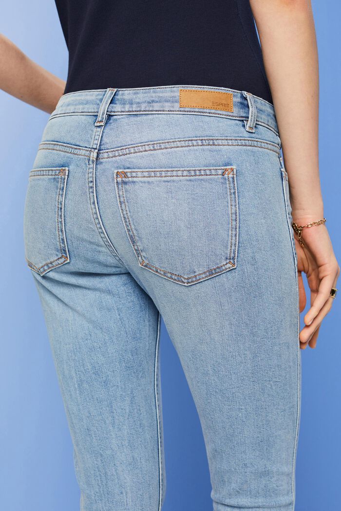 Capri jeans, BLUE BLEACHED, detail image number 2