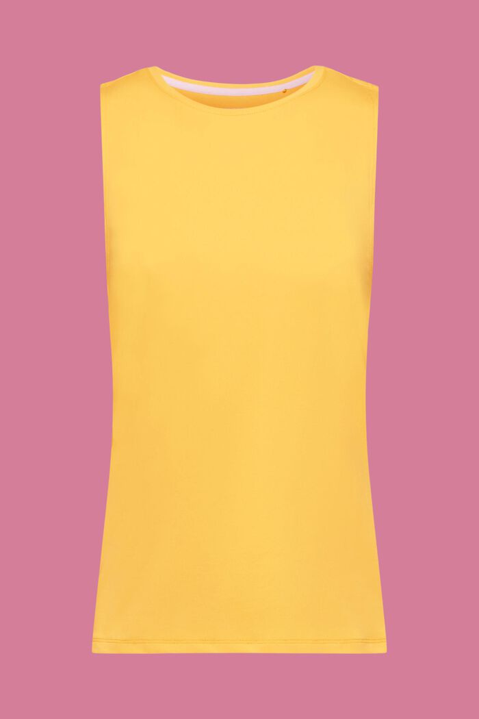 Sports vest with E-Dry, GOLDEN ORANGE, detail image number 6