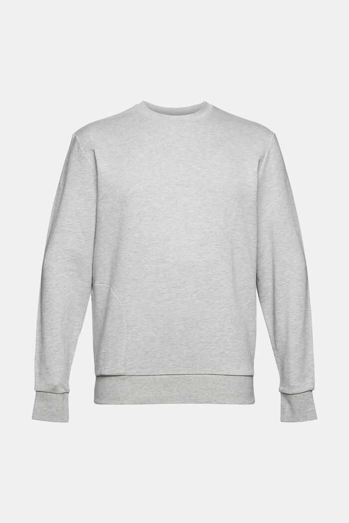 Sweatshirt with a zip pocket, LIGHT GREY, detail image number 5