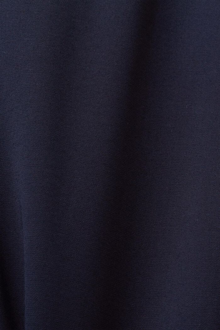 Piqué jersey suit trousers, NAVY, detail image number 6