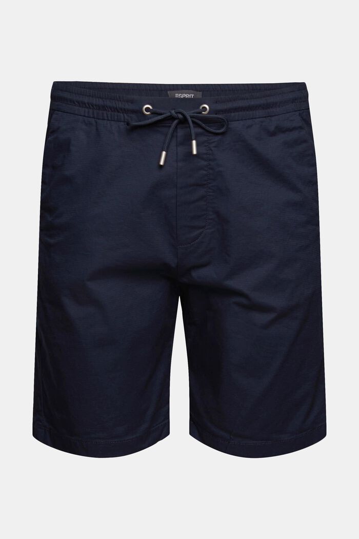 Shorts with an elasticated waistband, organic cotton