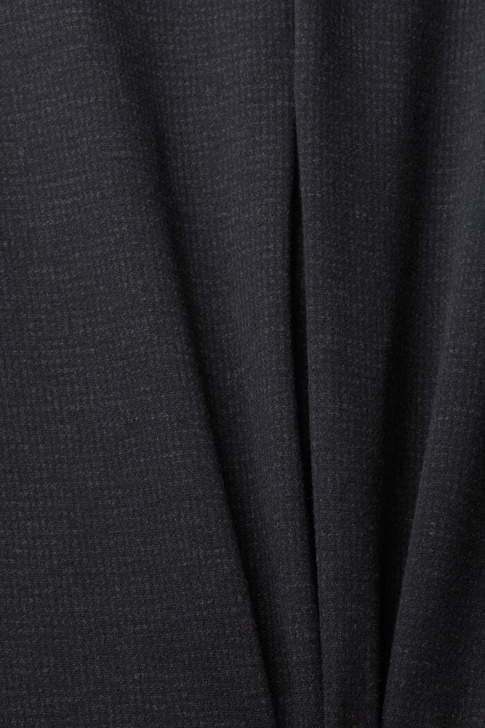 Cropped kick flare trousers, ANTHRACITE, detail image number 1
