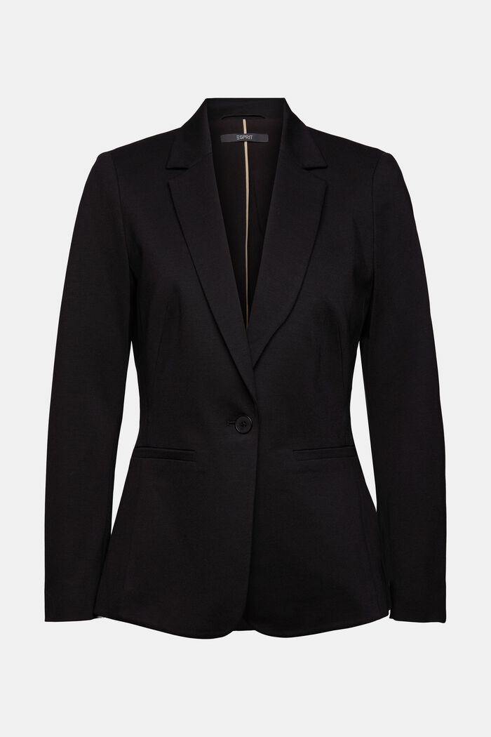 SPORTY PUNTO mix & match blazer, BLACK, detail image number 8