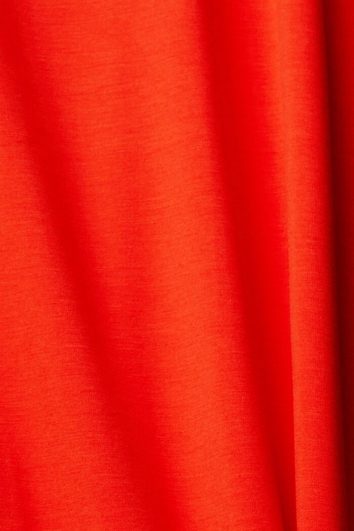 Sweatshirt dress, RED, detail image number 1