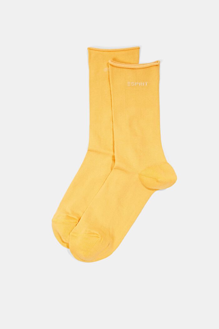 2-Pack Chunky Knit Socks, SUNFLOWER, detail image number 0