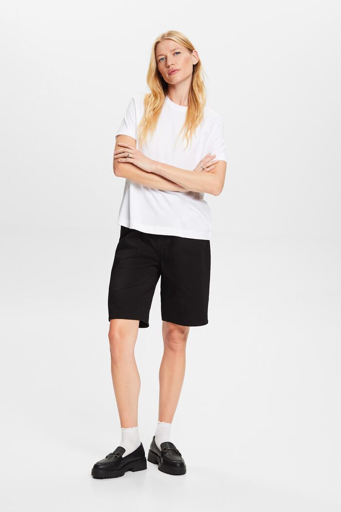ESPRIT - Jersey trousers made of organic cotton at our online shop