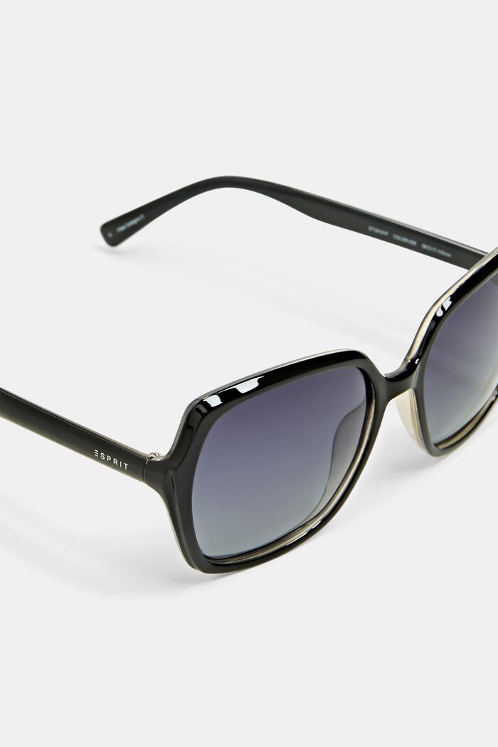 Statement sunglasses with large lenses, BLACK, detail image number 1