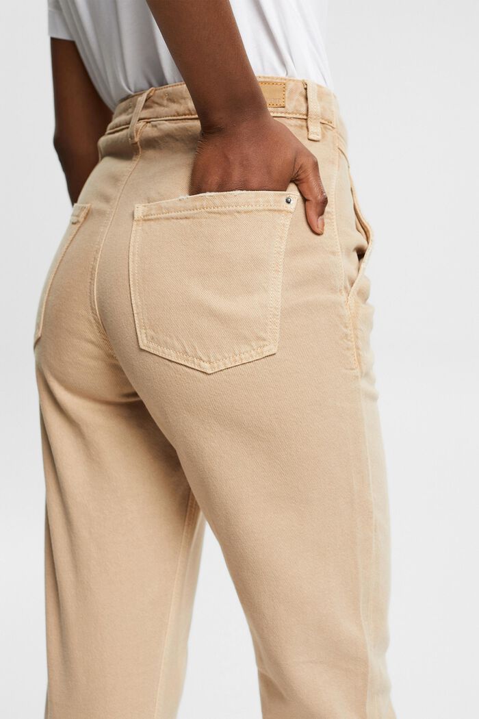 Mom fit trousers, LIGHT TAUPE, detail image number 0