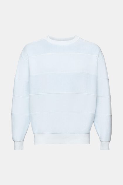 Textured Organic Cotton Sweatshirt