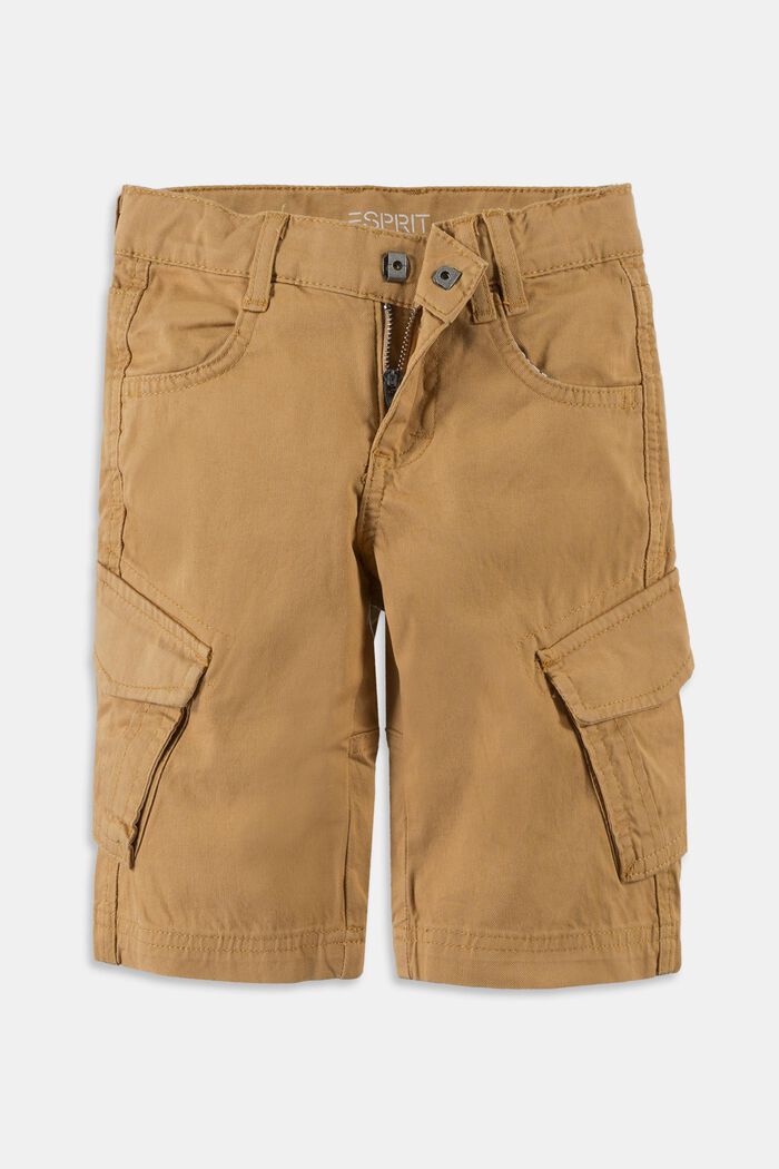 Long Bermuda shorts with cargo pockets