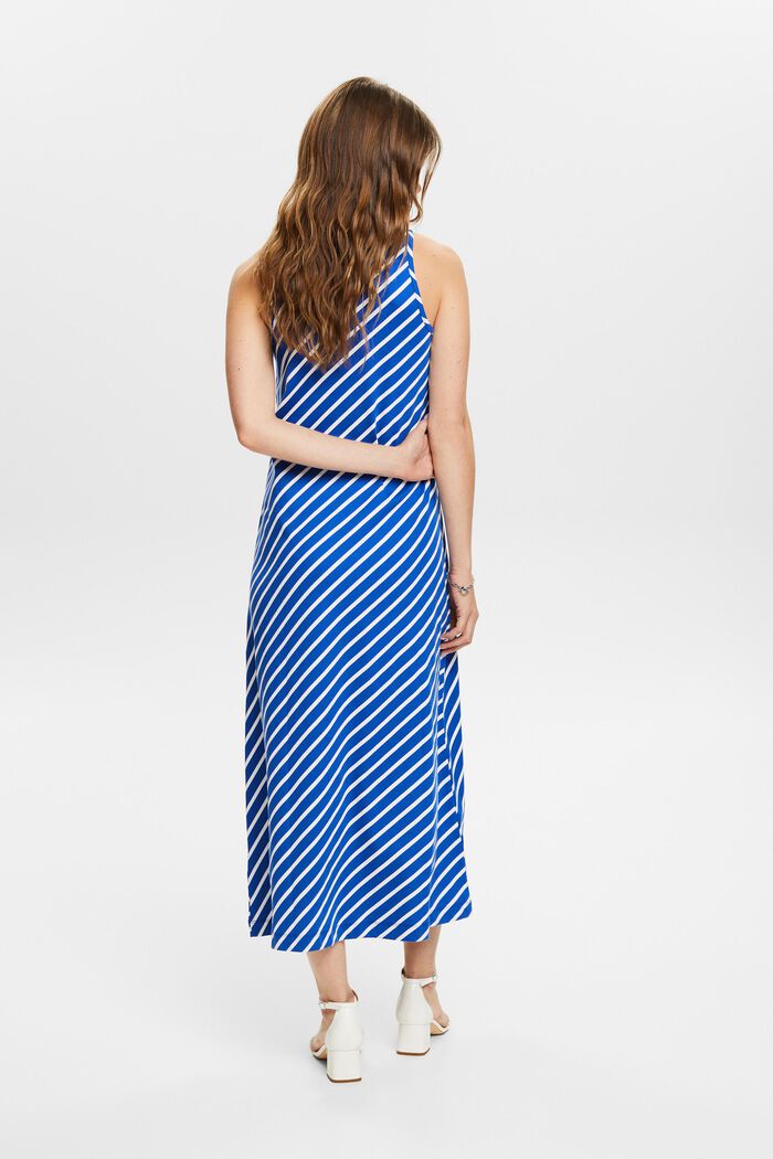 Sleeveless Striped Maxi Dress, BRIGHT BLUE, detail image number 2
