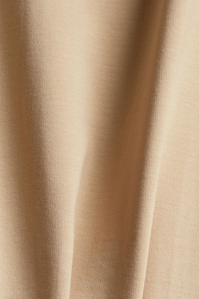 Knee-length jersey dress with TENCEL™, SAND, detail image number 4