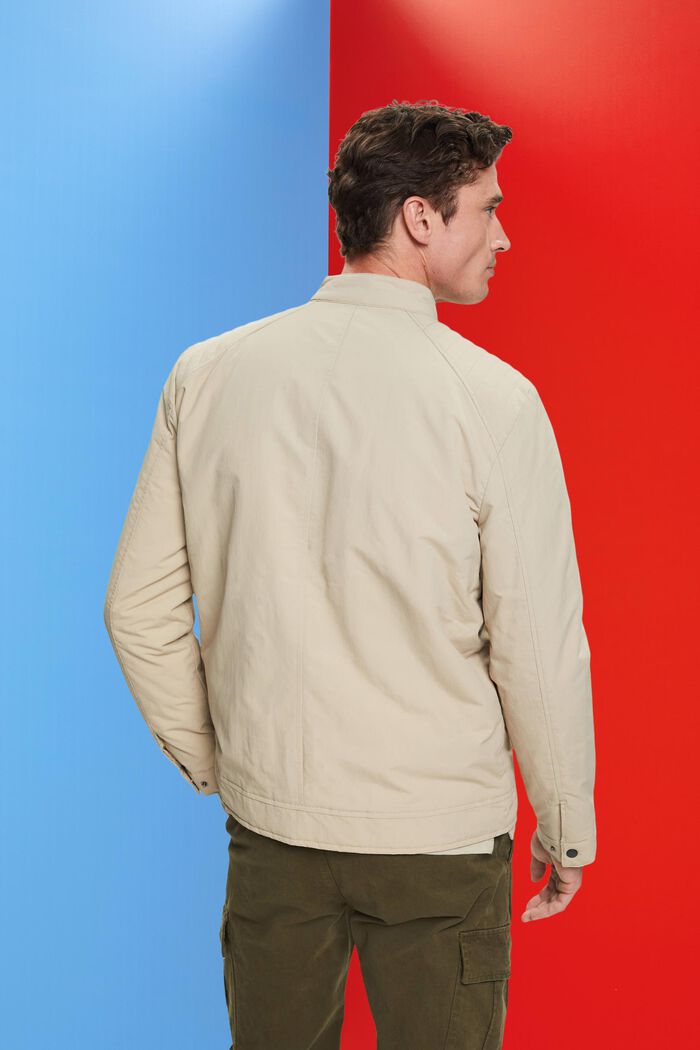 Water-repellent ripstop jacket, LIGHT BEIGE, detail image number 3