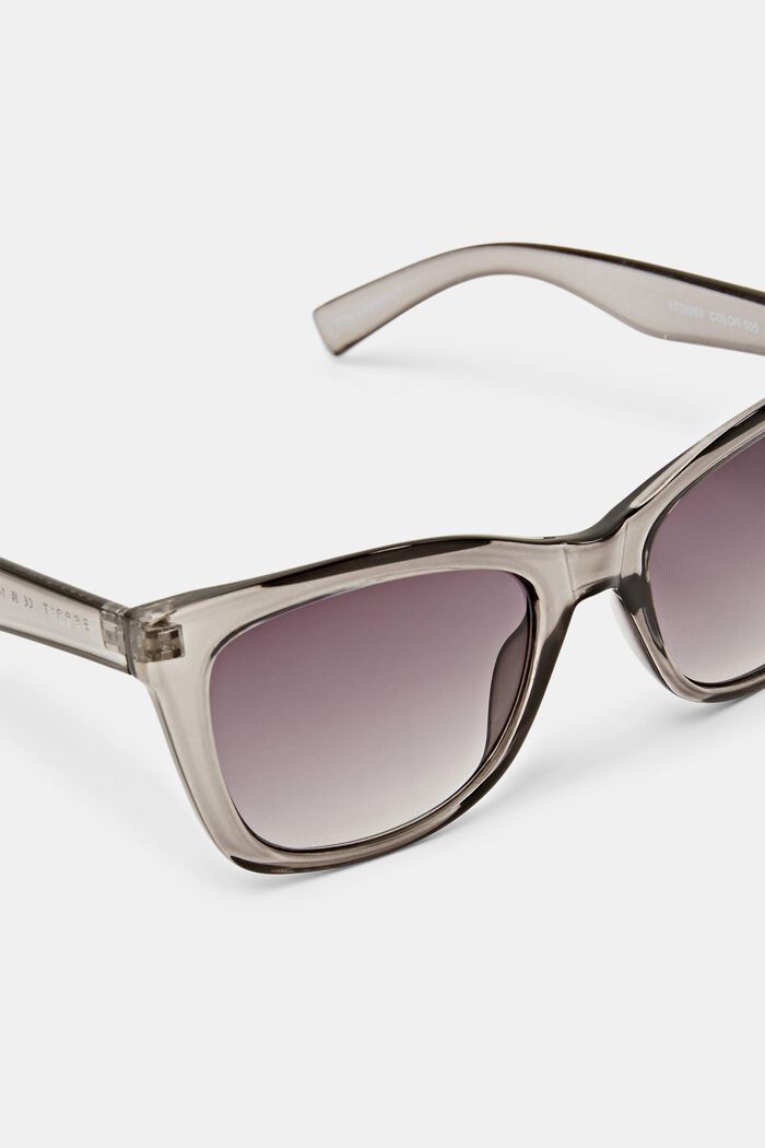 Square Framed Sunglasses, GREY, detail image number 1