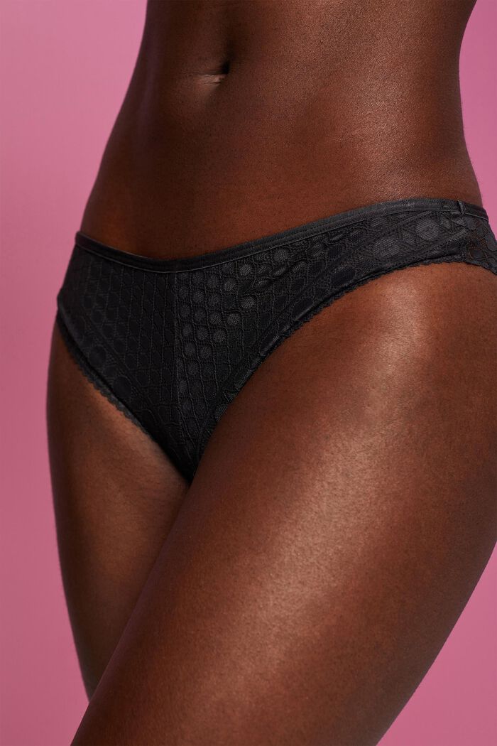 ESPRIT - Recycled: hipster briefs with lace at our online shop