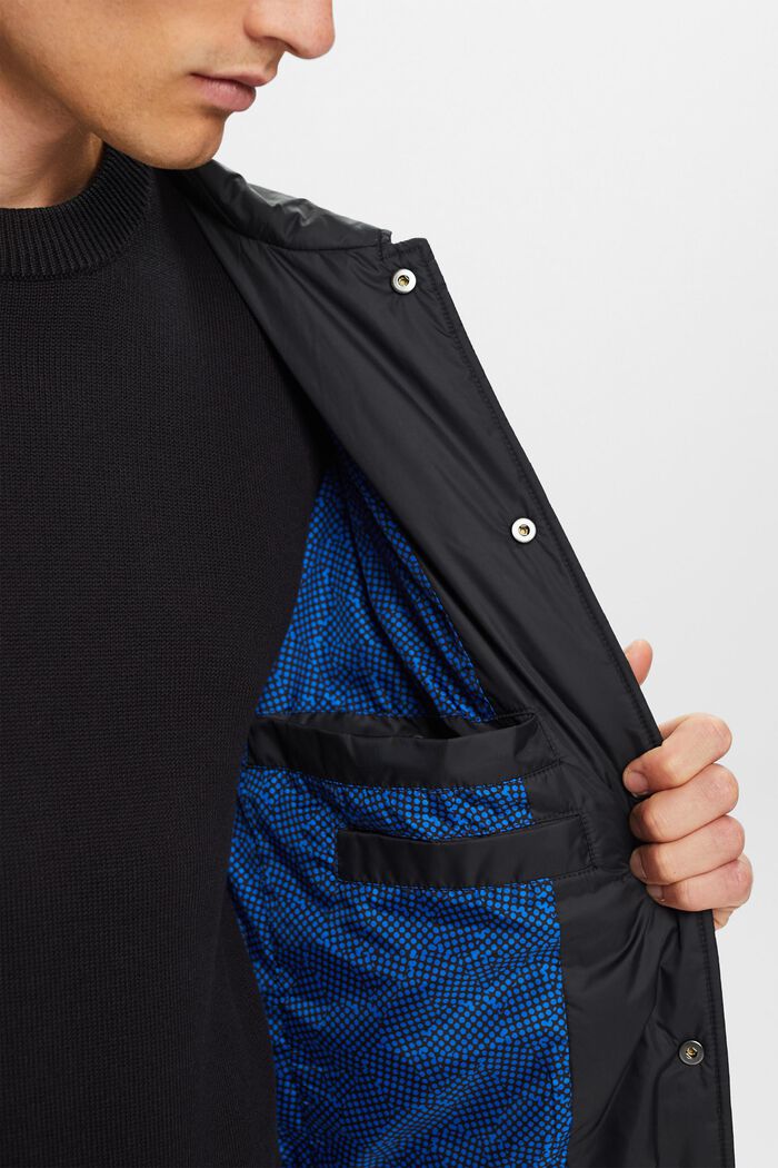 Recycled: quilted lightweight jacket, BLACK, detail image number 2