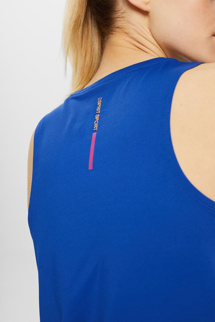 Sports vest with E-Dry, BRIGHT BLUE, detail image number 2