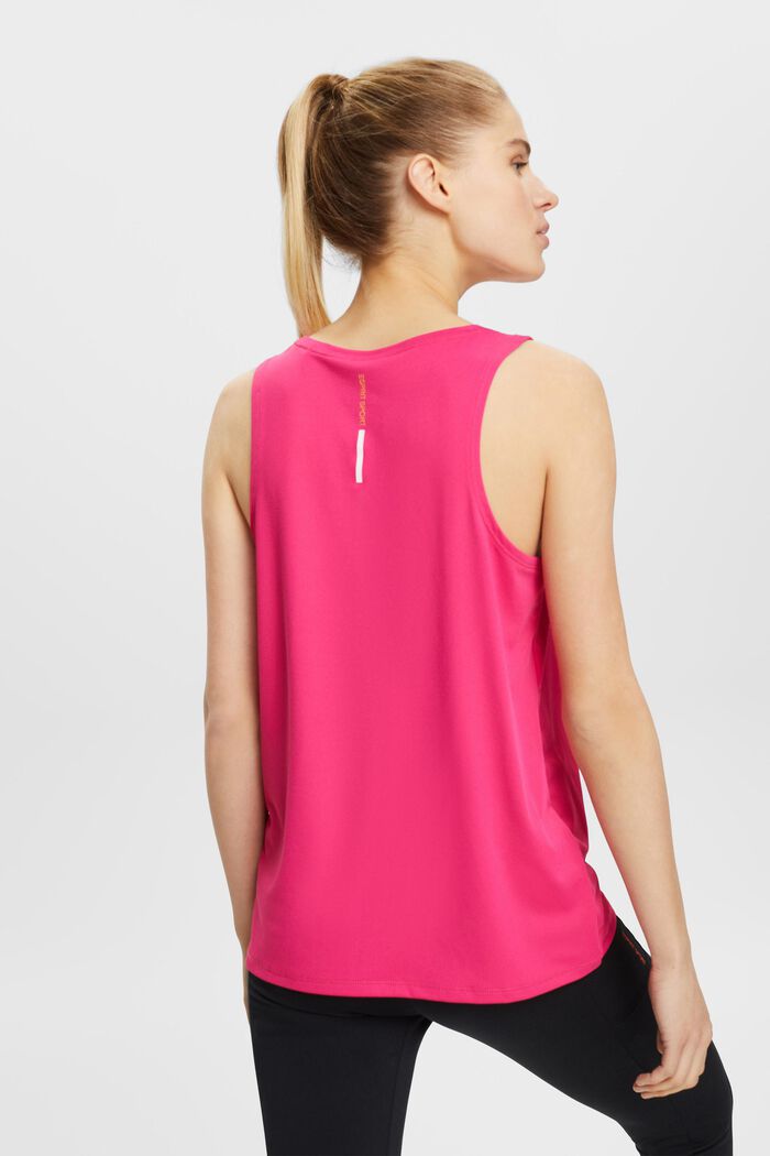 Sports vest with E-Dry, PINK FUCHSIA, detail image number 3