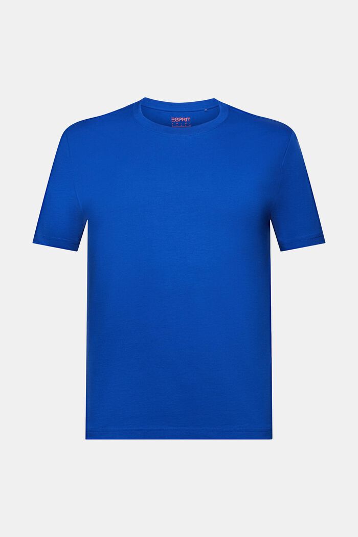 Organic Cotton Jersey T-Shirt, BRIGHT BLUE, detail image number 5