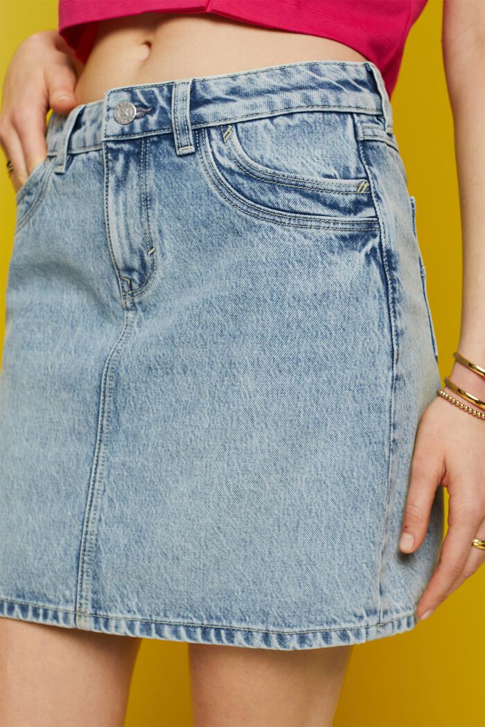 ESPRIT - Jeans mini skirt, TENCEL™ at our online shop