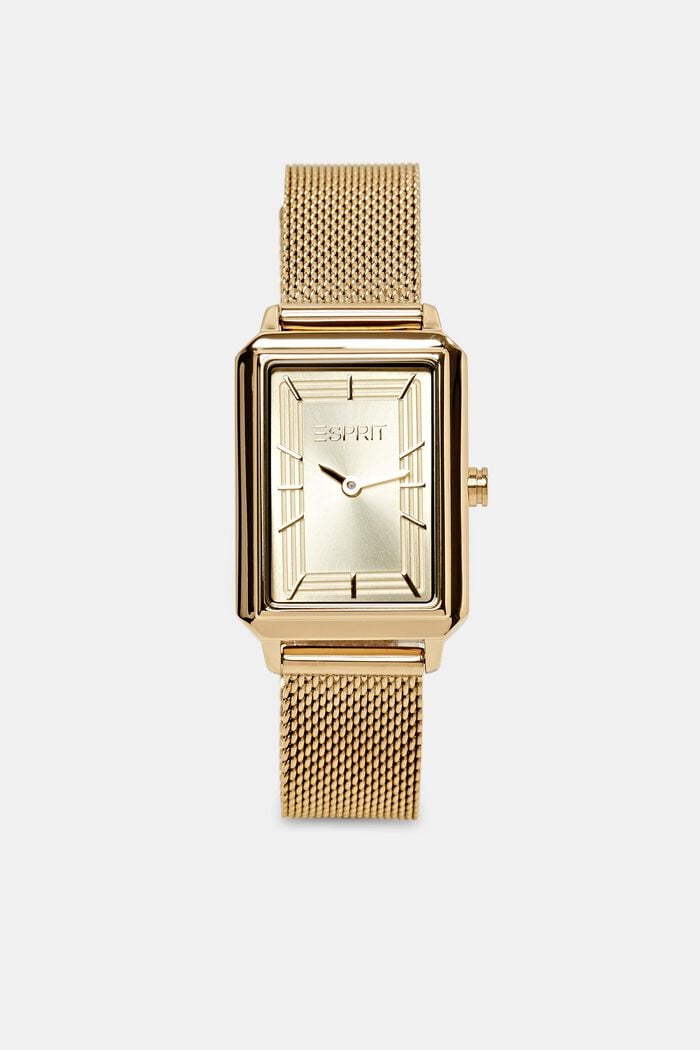 ESPRIT - Square-shaped watch with a mesh strap at our online shop