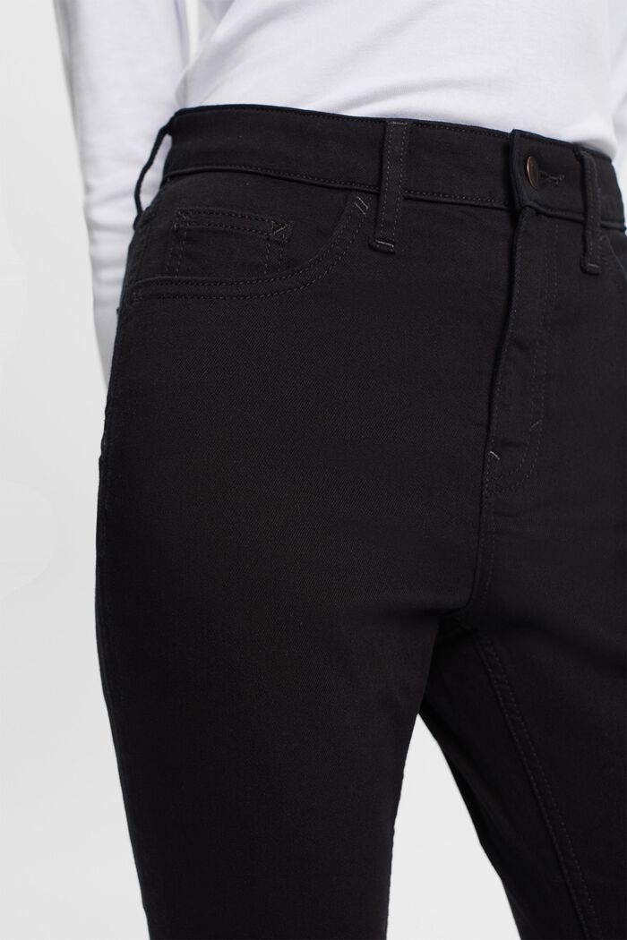 High-Rise Skinny Jeans, BLACK RINSE, detail image number 2