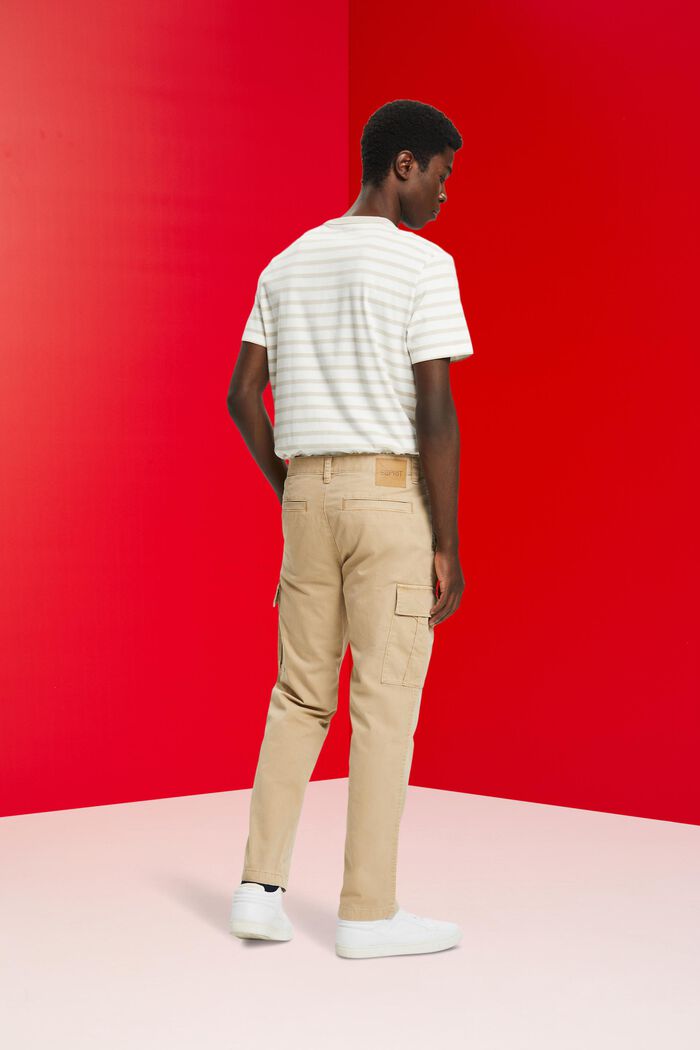 Cargo trousers, LIGHT BEIGE, detail image number 3