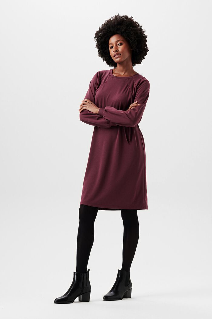 Jersey dress with nursing function