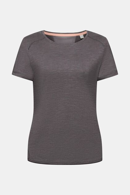Mesh-Paneled Recycled Active T-Shirt