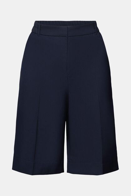 High-rise bermuda shorts