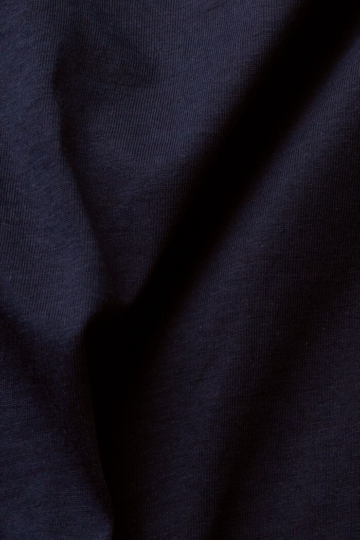 T-shirt with print, 100% cotton, NAVY, detail image number 5