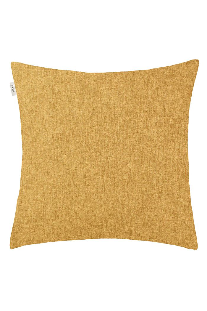 Woven decorative cushion cover, MUSTARD, detail image number 2