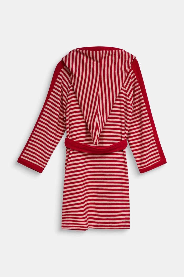 Children’s bathrobe with pointed cap, RASPBERRY, detail image number 1