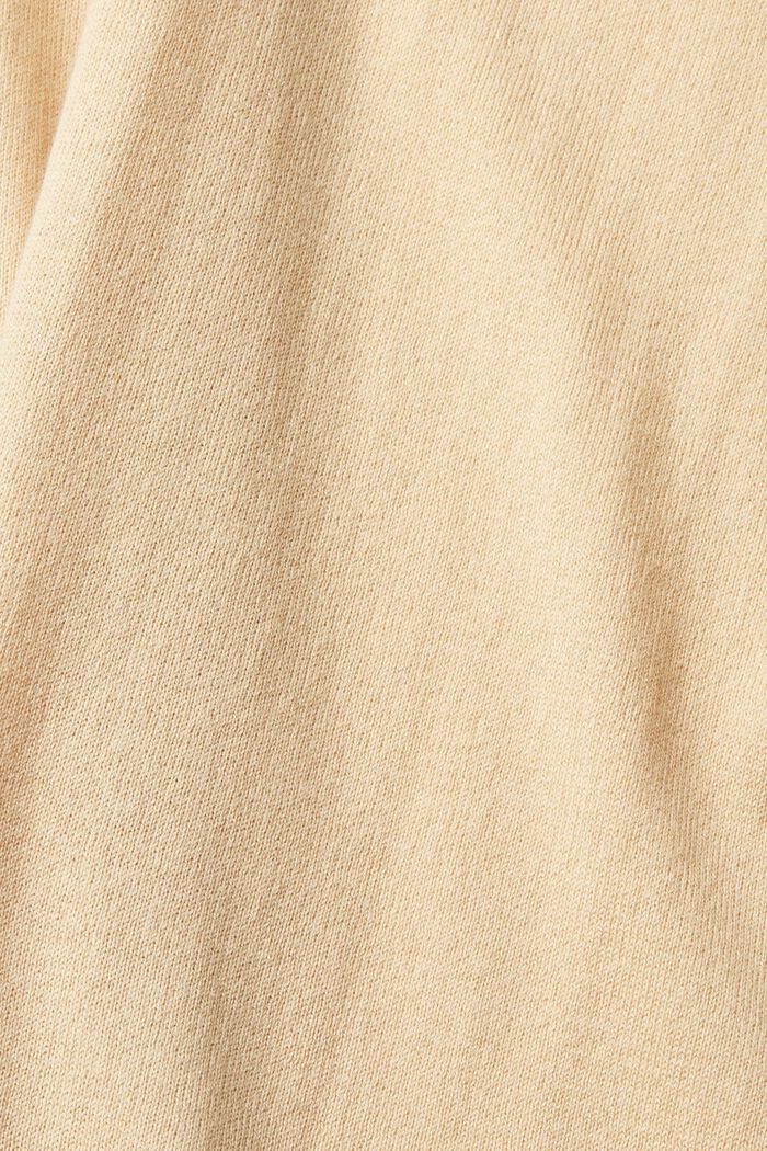 Knitted Cardigan, CREAM BEIGE, detail image number 1