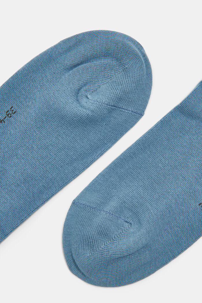 2-Pack Socks, Organic Cotton, BLUESTONE, detail image number 1