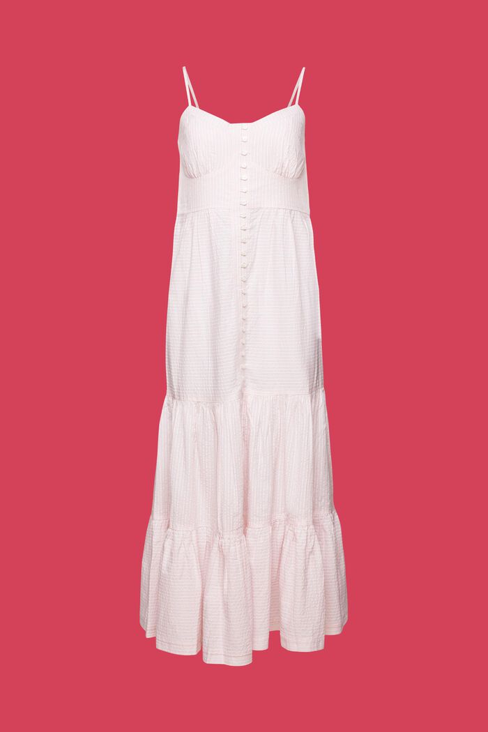ESPRIT - Tiered Button Front Maxi Dress at our online shop