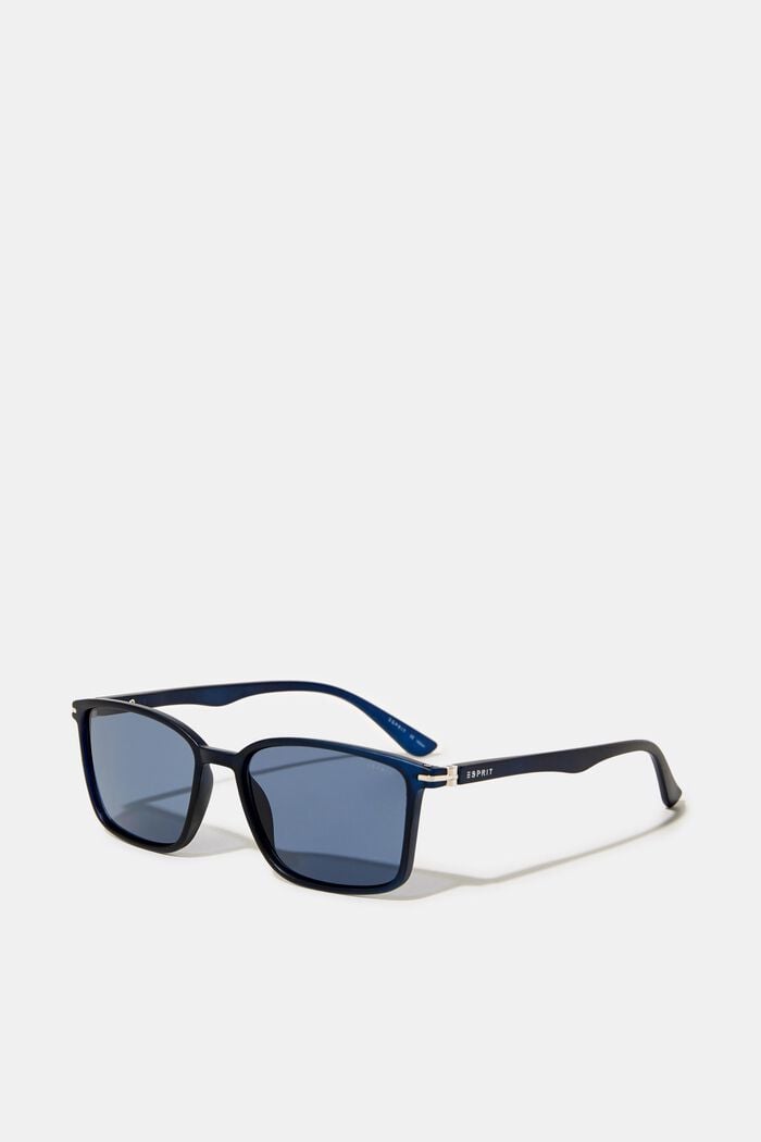Lightweight plastic sunglasses, NAVY BLUE, detail image number 0