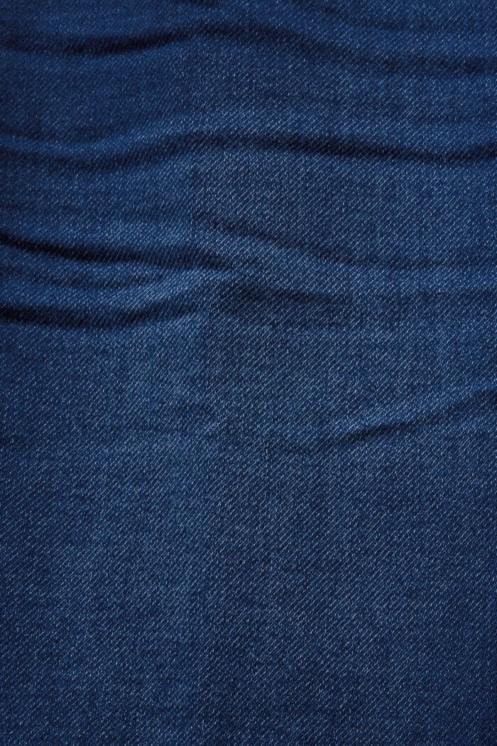 Jogger-style jeans mini skirt, BLUE DARK WASHED, detail image number 5